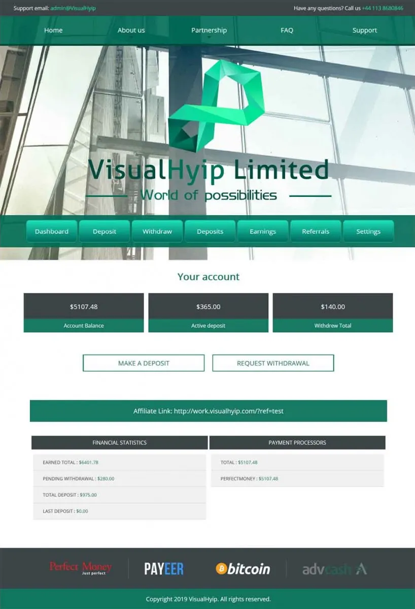 Investment Hyip Template ID - ZVPT1306 demo Page 3