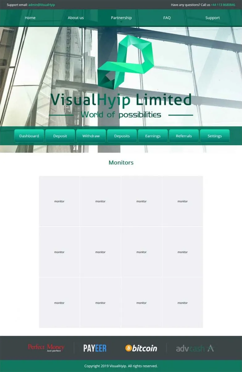 Investment Hyip Template ID - ZVPT1306 demo Page 4