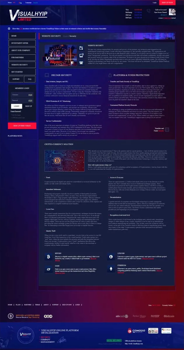 Investment Hyip Template ID - ZVPT1310 demo Page 4