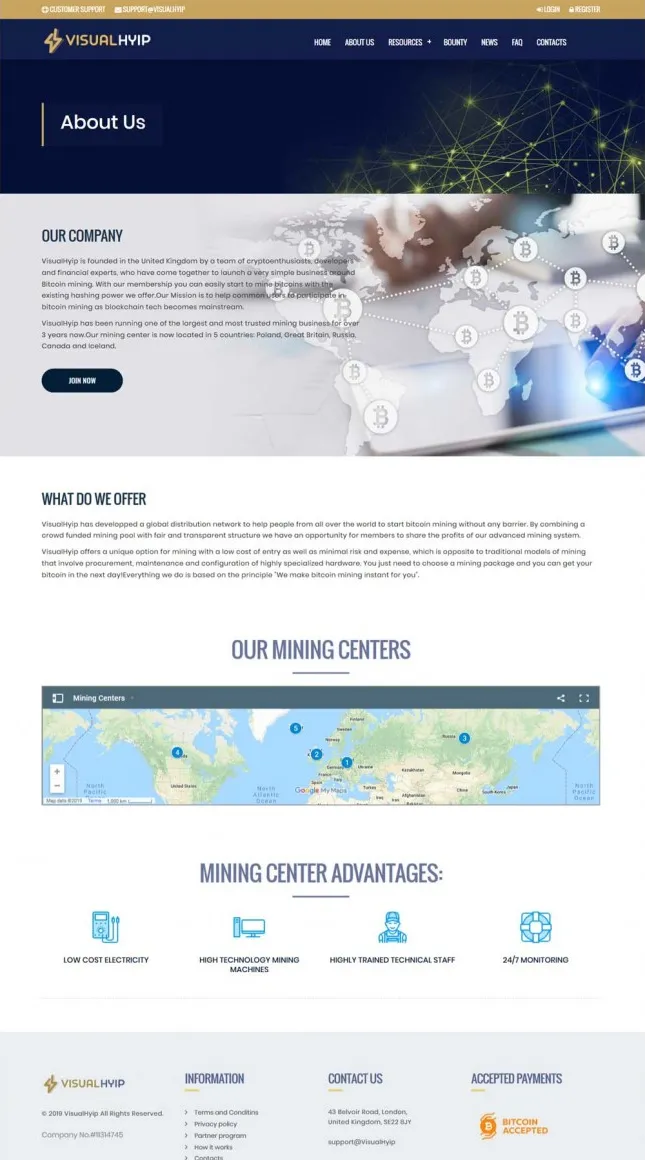 Investment Hyip Template ID - ZVPT1315 demo Page 2