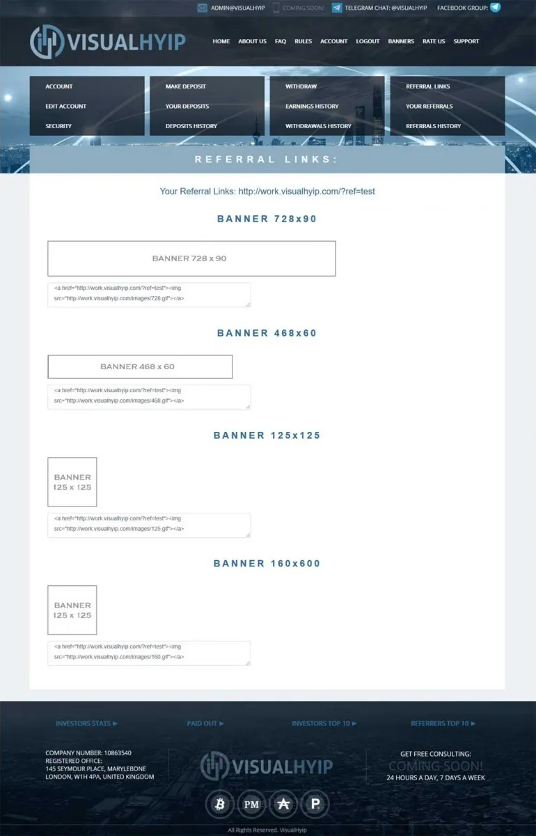 Investment Hyip Template ID - ZVPT1316 demo Page 4