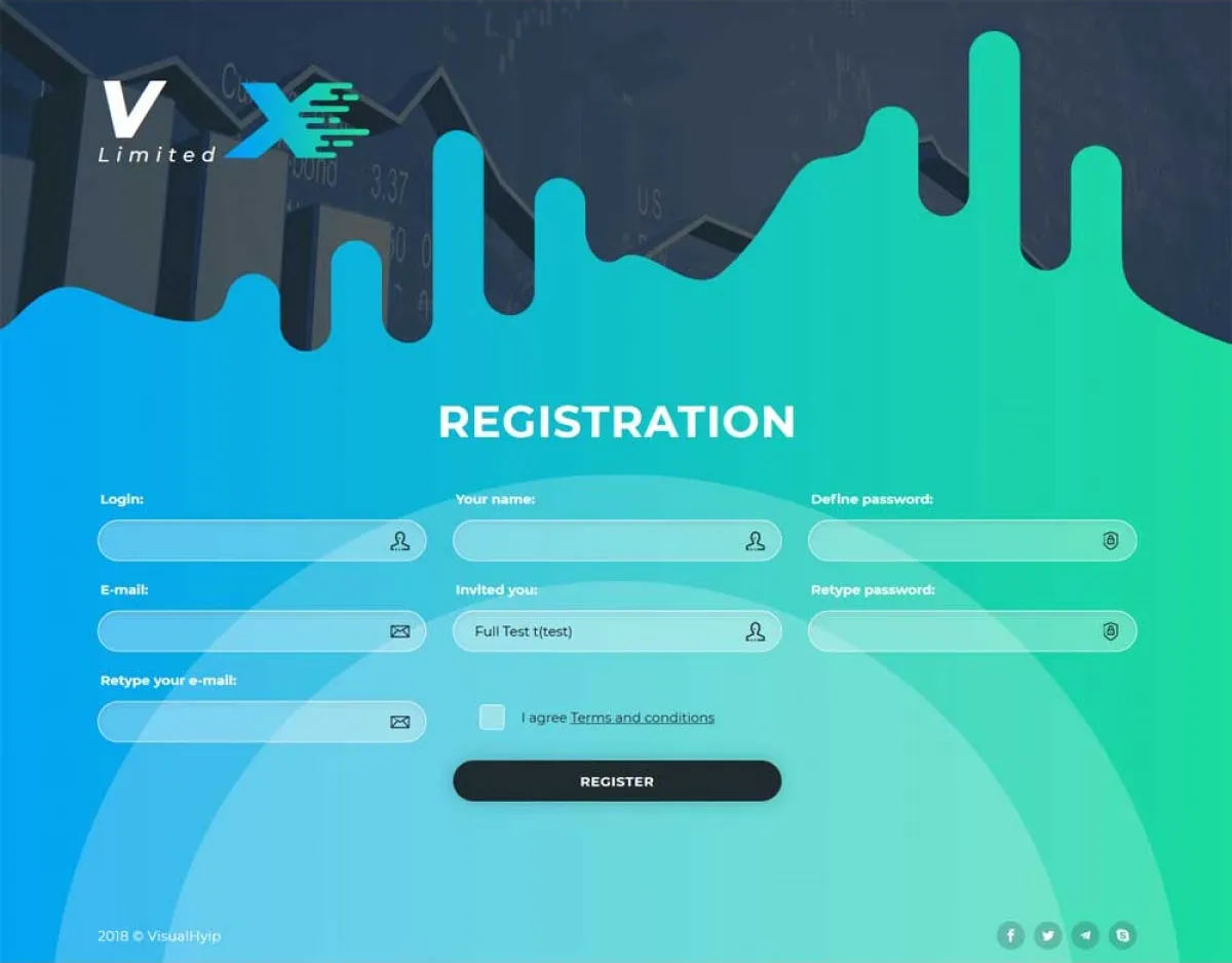 Investment Hyip Template ID - ZVPT1318 demo Page 2