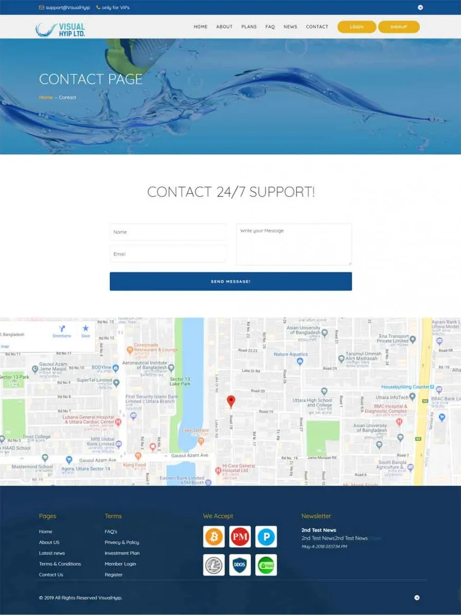 Investment Hyip Template ID - ZVPT1323 demo Page 4