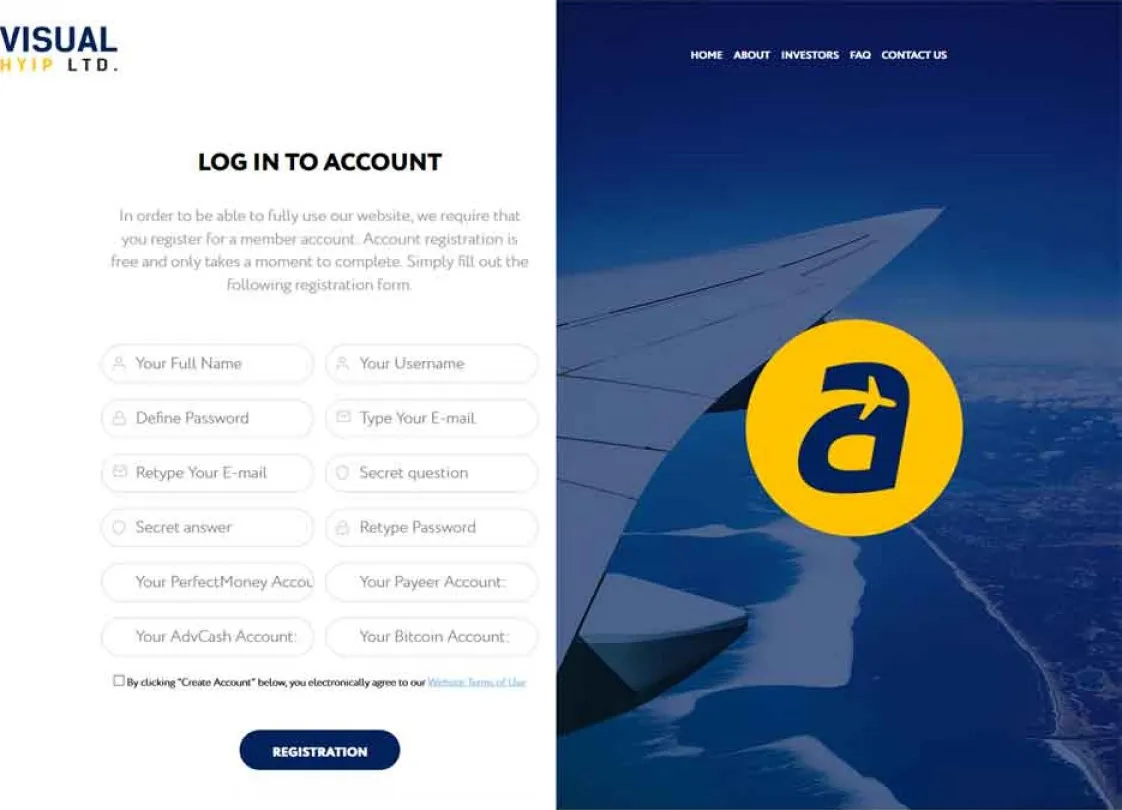 Investment Hyip Template ID - ZVPT1341 demo Page 2