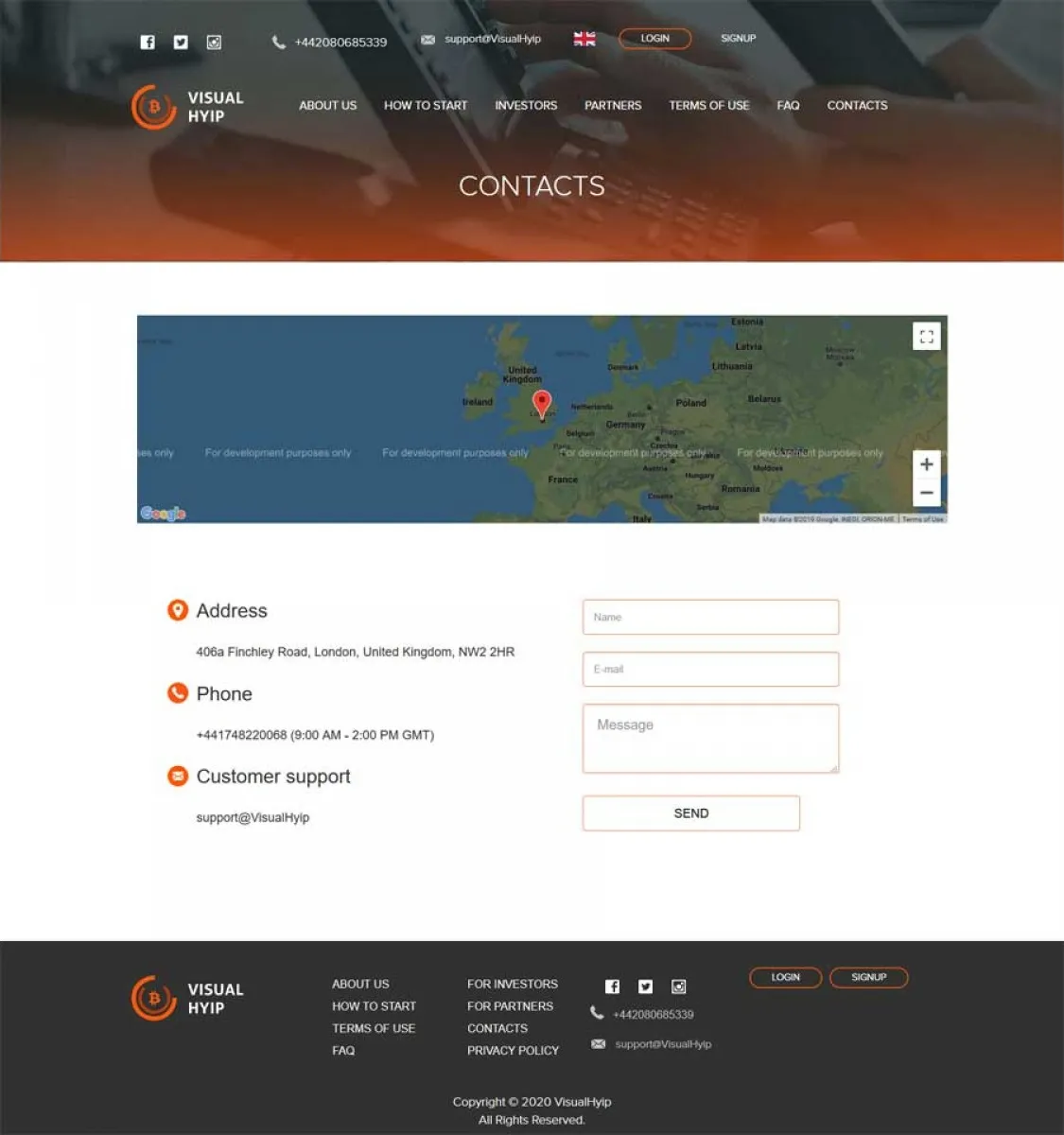 Investment Hyip Template ID - ZVPT1351 demo Page 4