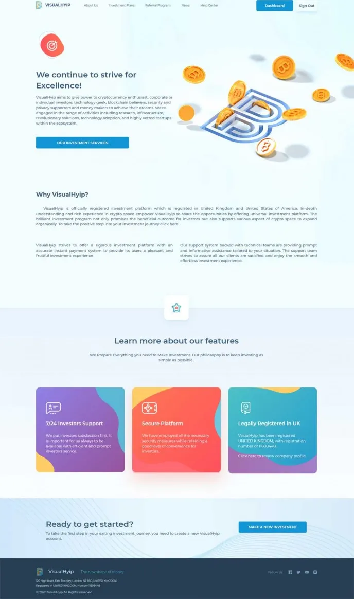 Investment Hyip Template ID - ZVPT1373 demo Page 4