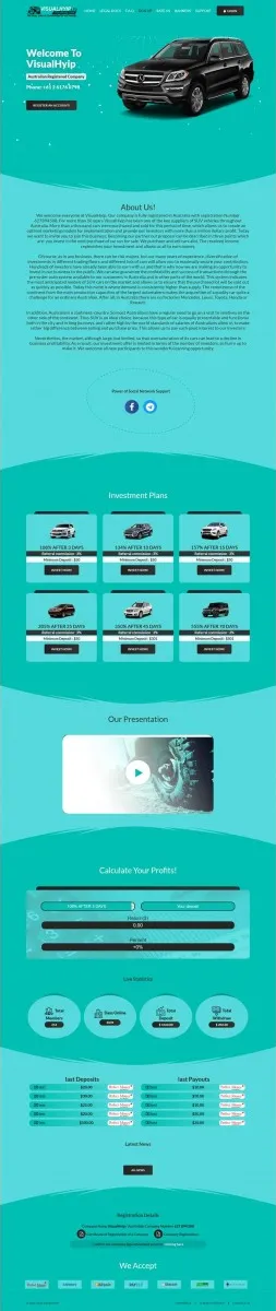 Investment Hyip Template ID - ZVPT1388 demo Page 1