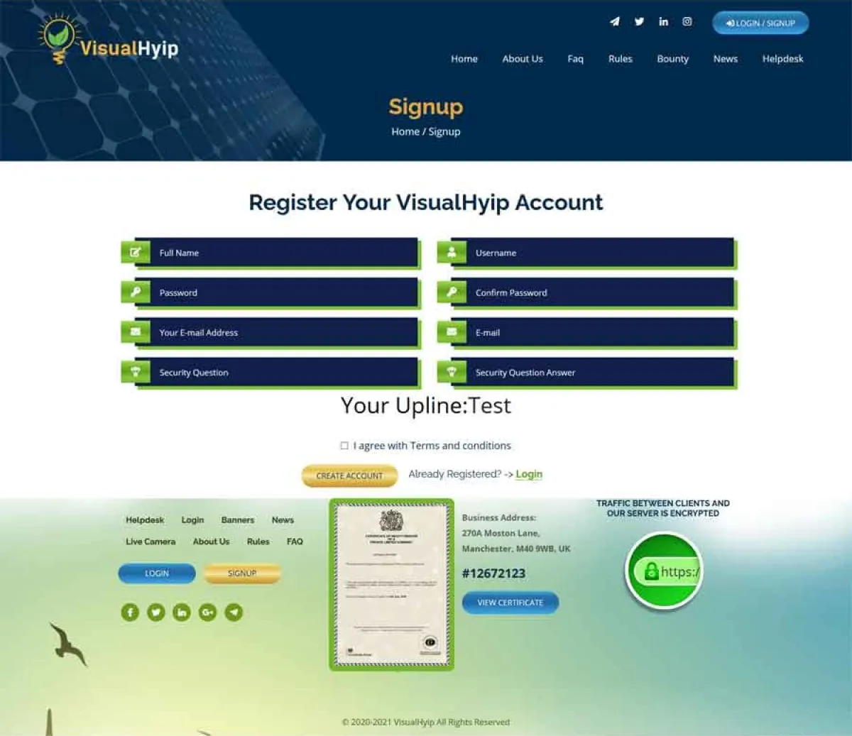 Investment Hyip Template ID - ZVPT1402 demo Page 3