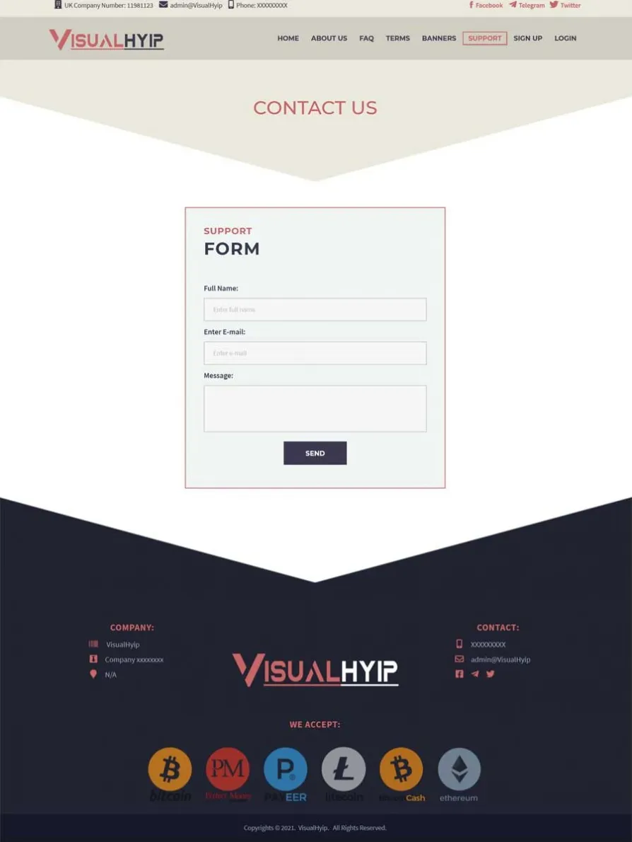 Investment Hyip Template ID - ZVPT1419 demo Page 5
