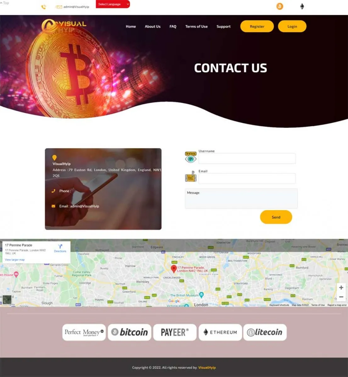 Investment Hyip Template ID - ZVPT1435 demo Page 5