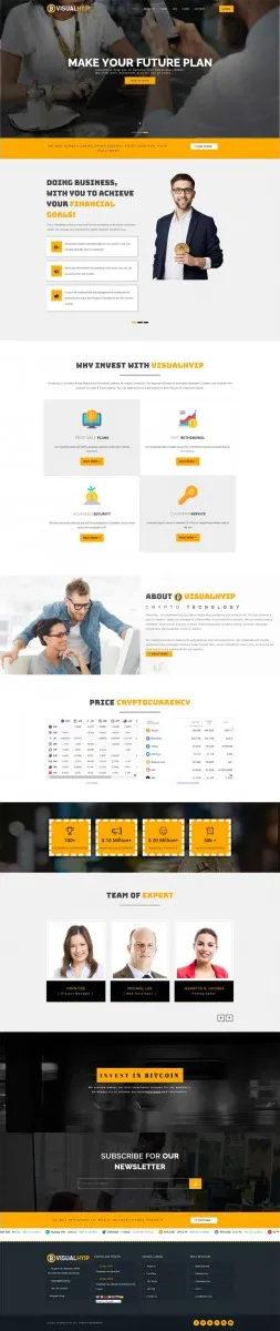 Investment Hyip Template ID - ZVPT1446 demo Page 1