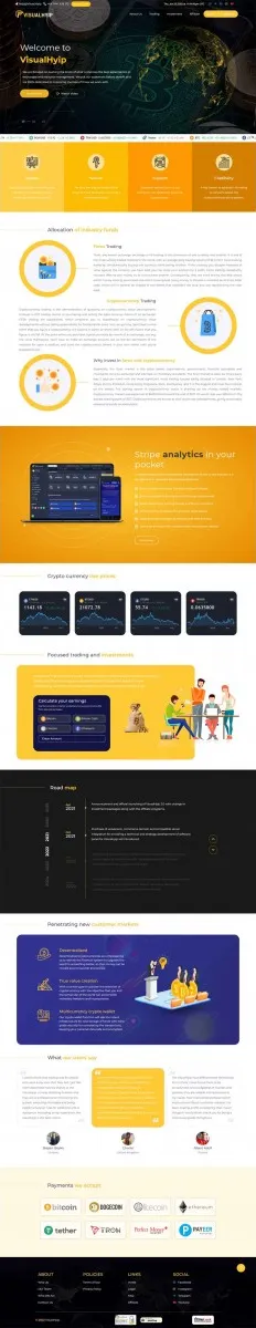 Investment Hyip Template ID - ZVPT1457 Preview