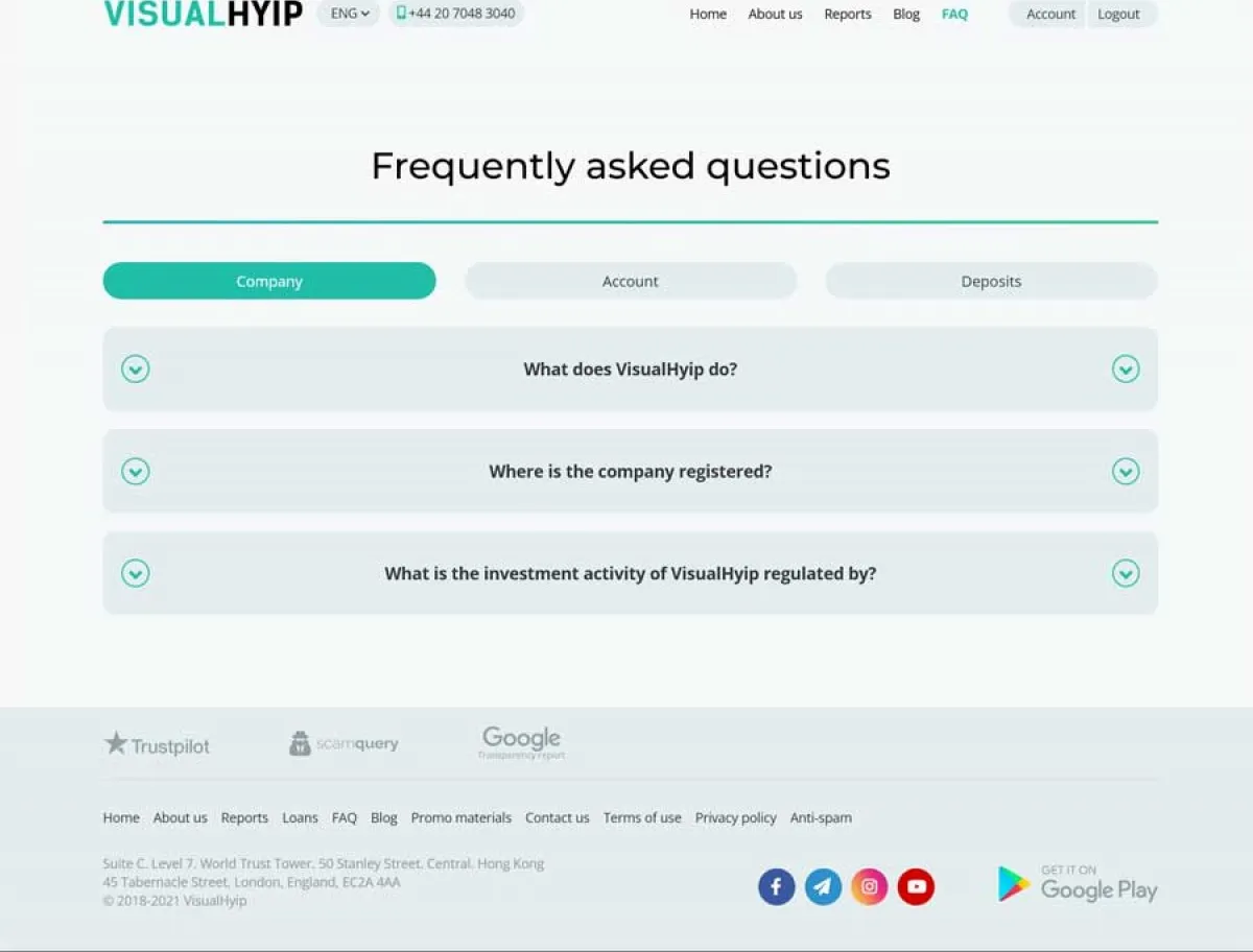 Investment Hyip Template ID - ZVPT1460 demo Page 5
