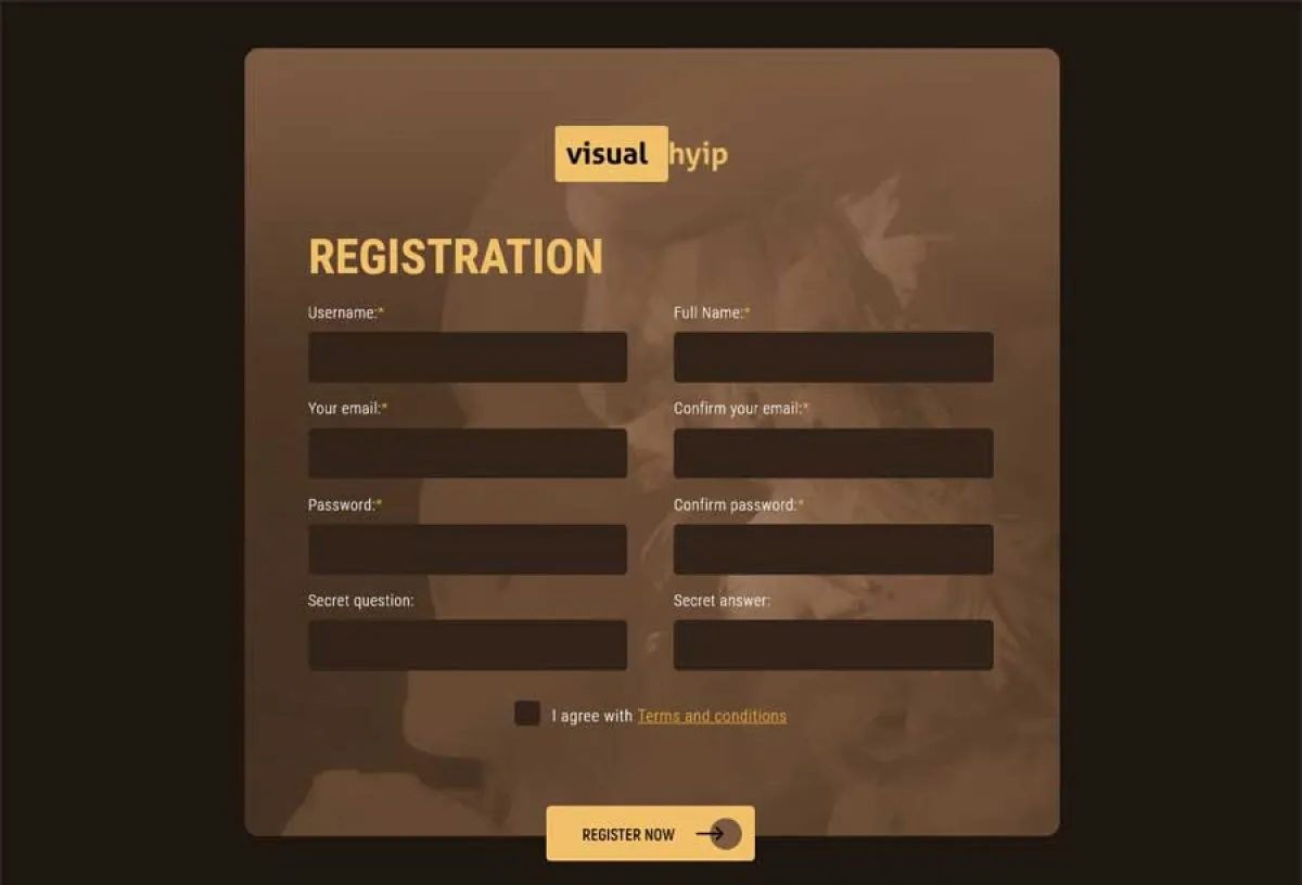 Investment Hyip Template ID - ZVPT1481 demo Page 3