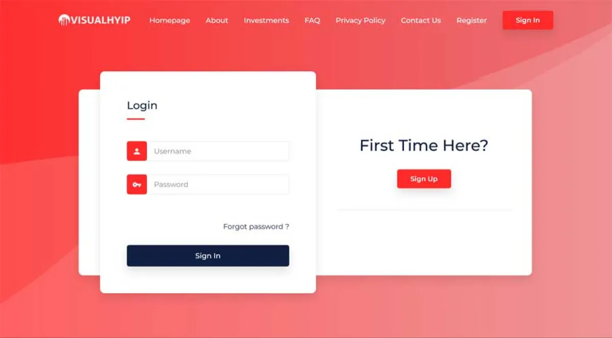 Investment Hyip Template ID - ZVPT1502 demo Page 3