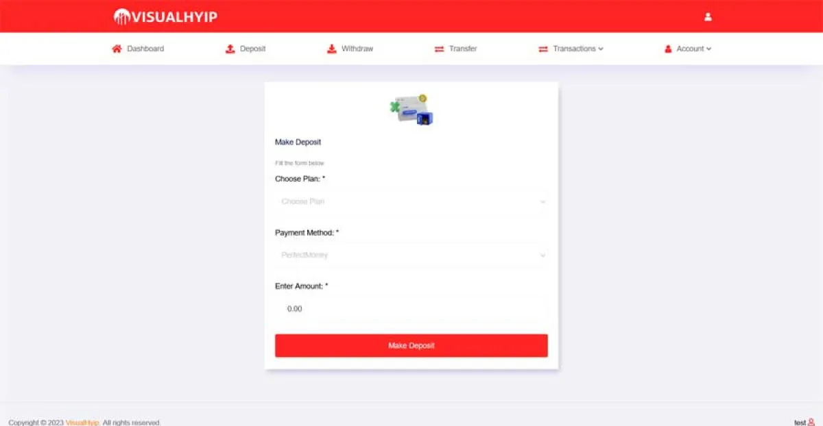 Investment Hyip Template ID - ZVPT1502 demo Page 5