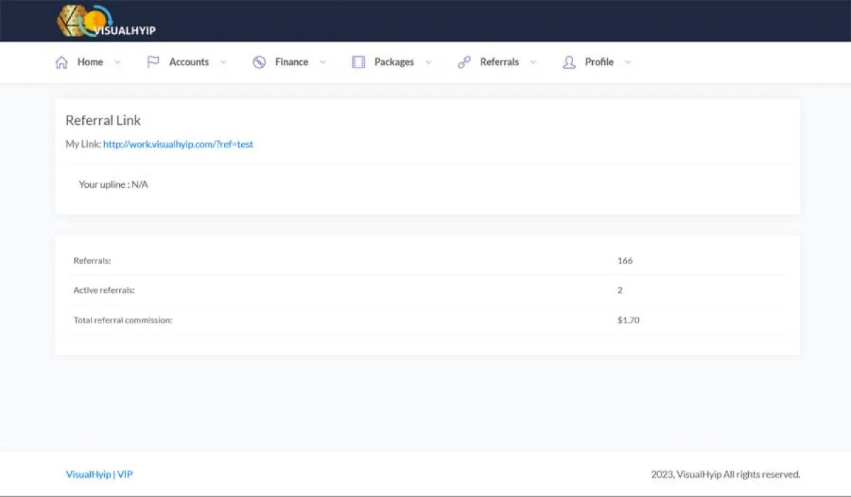Investment Hyip Template ID - ZVPT1507 demo Page 5