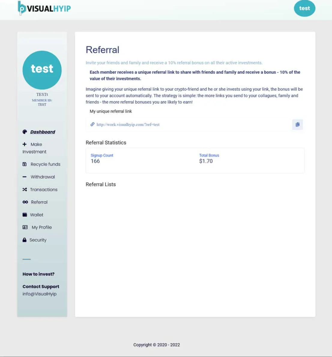 Investment Hyip Template ID - ZVPT1520 demo Page 5