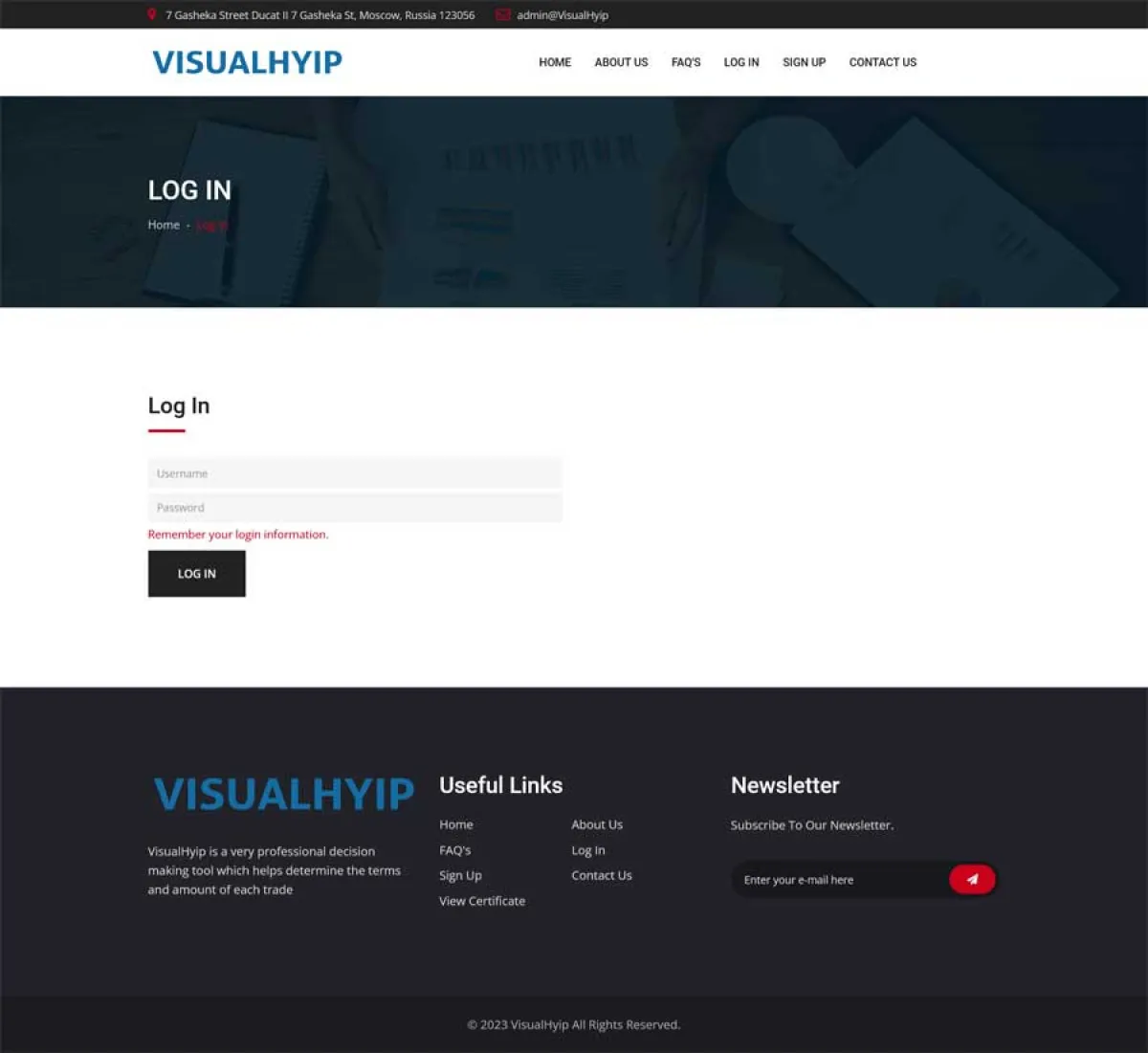 Investment Hyip Template ID - ZVPT1521 demo Page 3