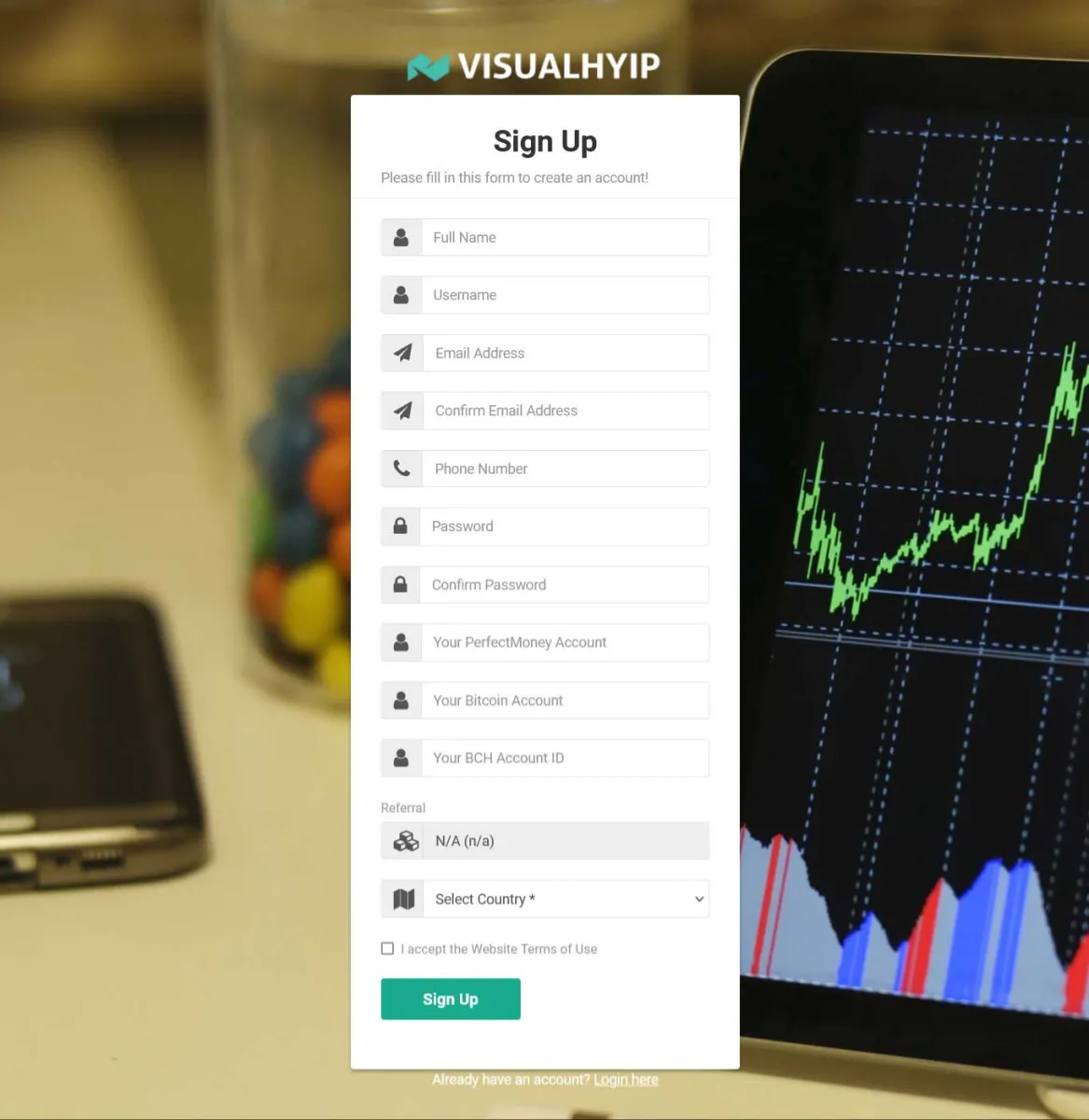 Investment Hyip Template ID - ZVPT1539 demo Page 3
