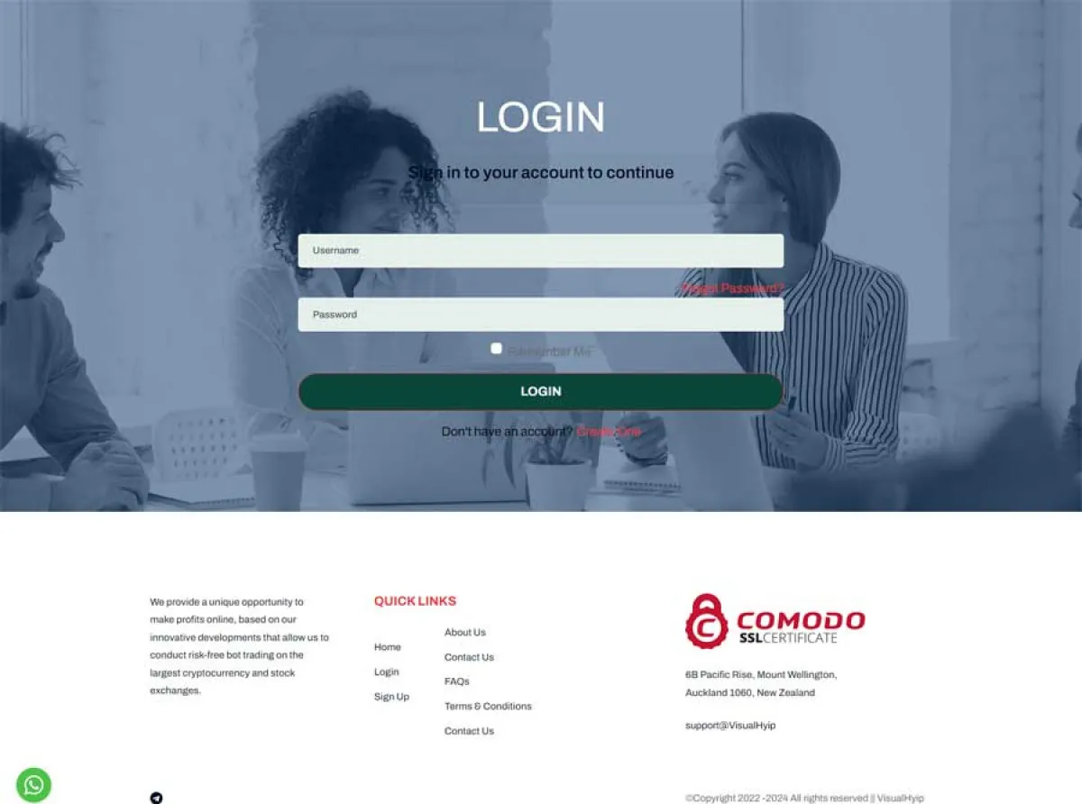 Investment Hyip Template ID - ZVPT1541 demo Page 4