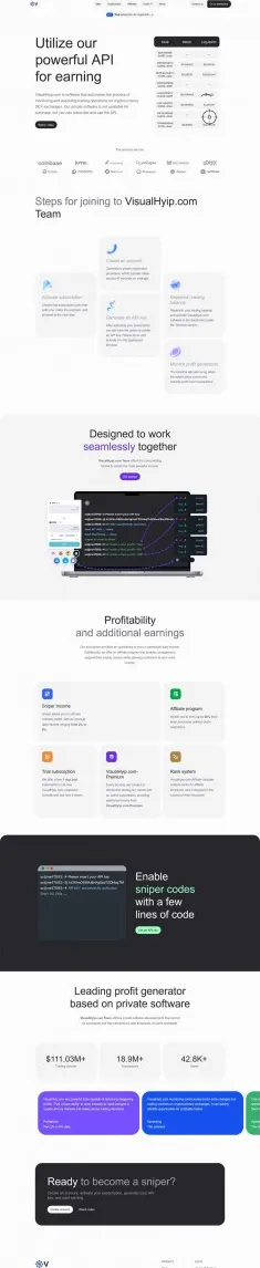 Investment Hyip Template ID - ZVPT1552 demo Page 1