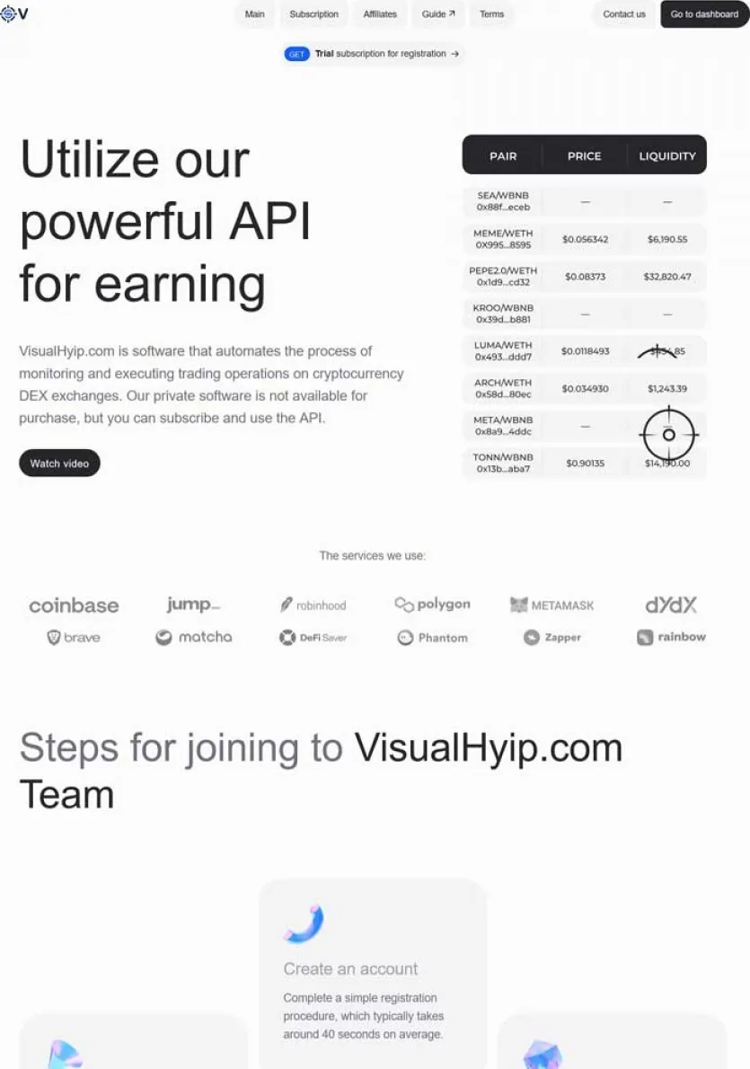 Investment Hyip Template ID - ZVPT1552 demo Page 2