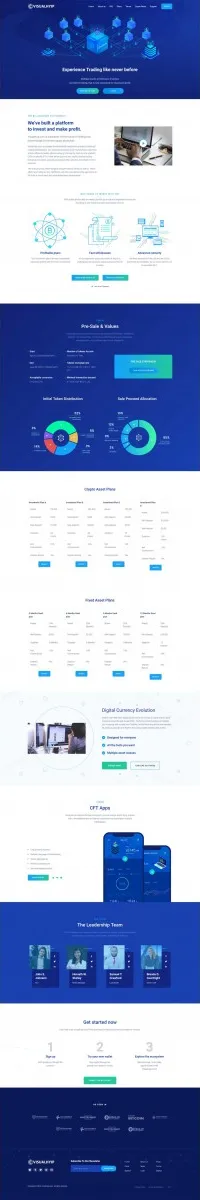 Investment Hyip Template ID - ZVPT1553 Preview