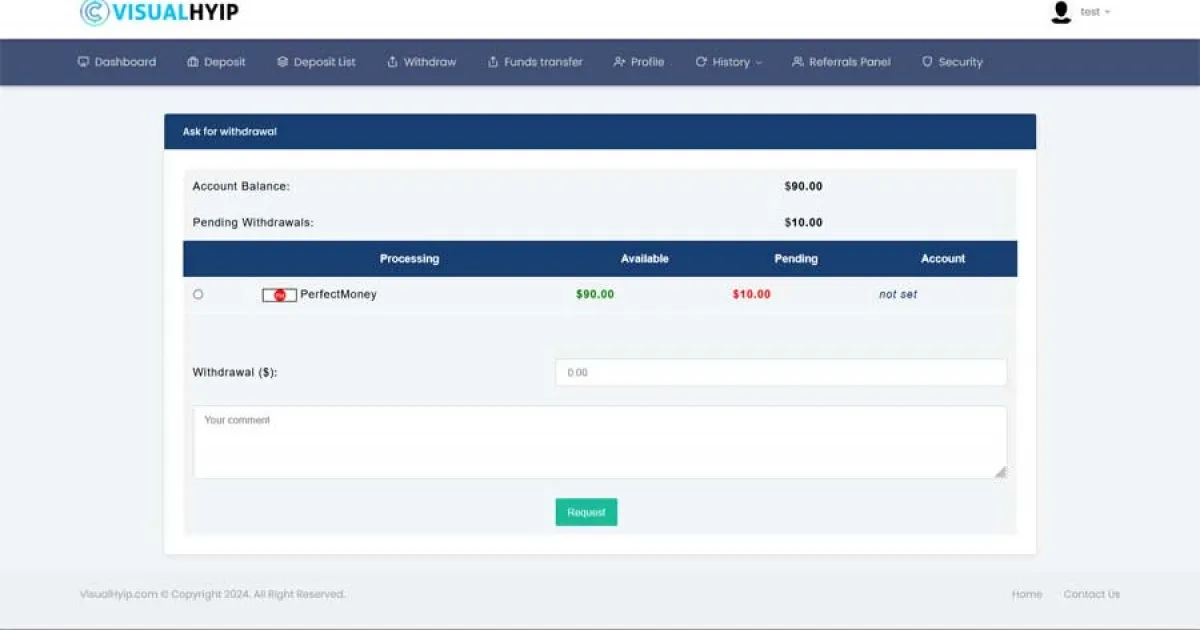 Investment Hyip Template ID - ZVPT1553 demo Page 5