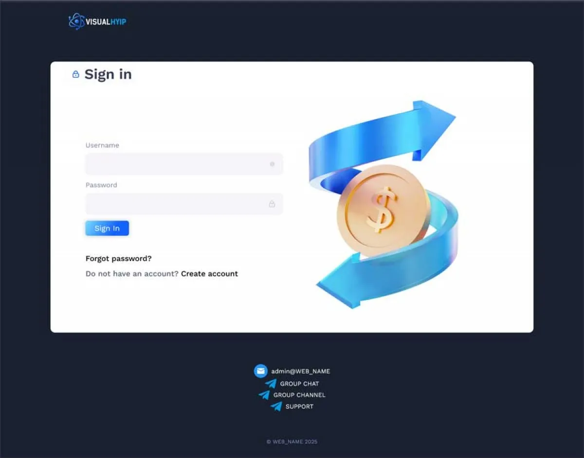 Investment Hyip Template ID - ZVPT1561 demo Page 3