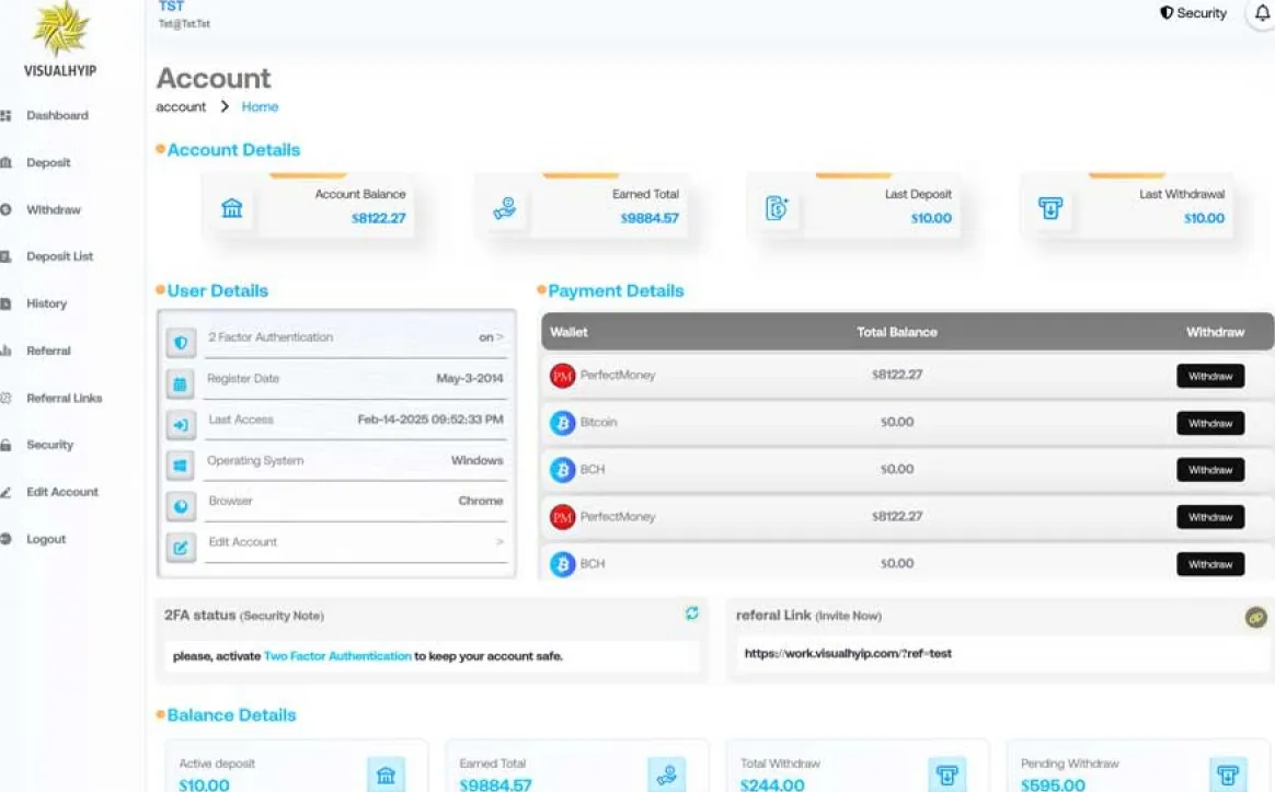 Investment Hyip Template ID - ZVPT1563 demo Page 4